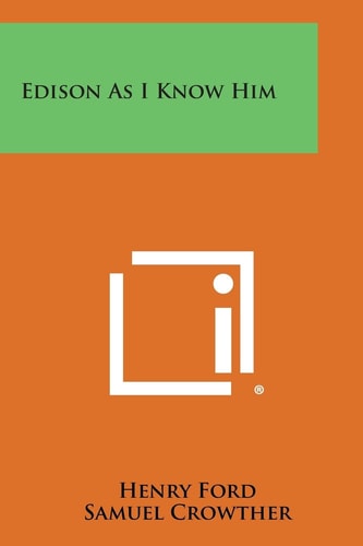 Edison As I Know Him