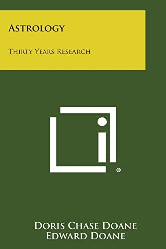 Astrology Thirty Years Research