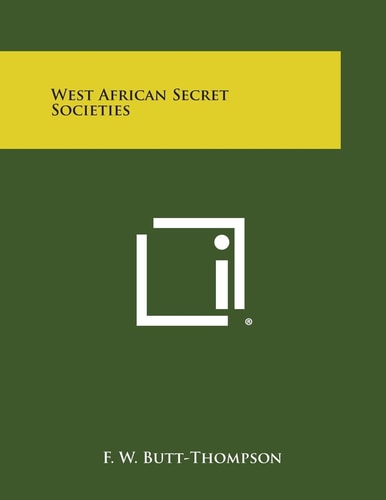West African Secret Societies