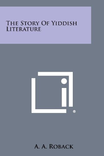The Story of Yiddish Literature