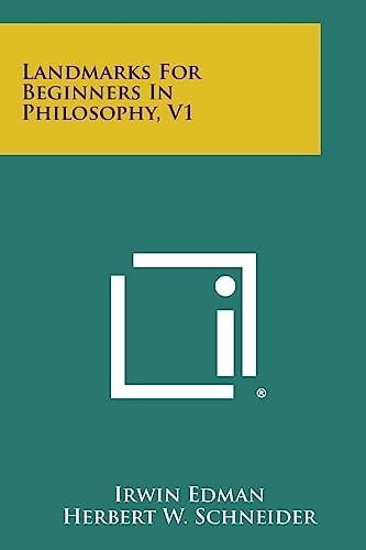 Landmarks for Beginners in Philosophy, V1