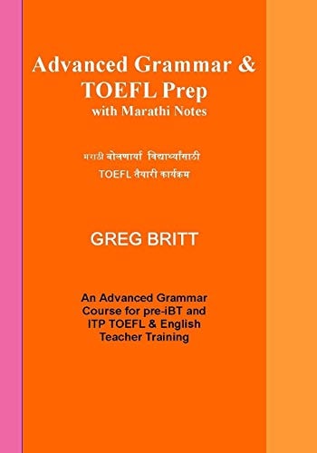 Advanced Grammar and TOEFL Prep with Marathi Notes