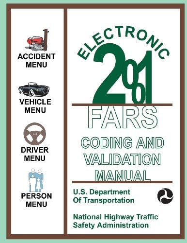Electronic 2001 FARS Coding and Validation Manual