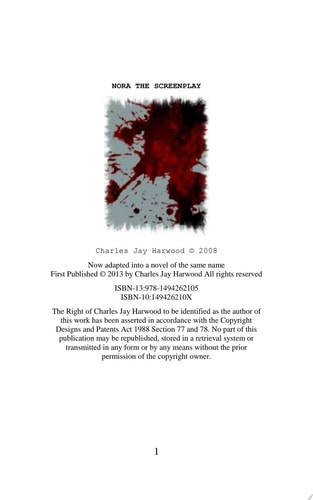 Nora The Screenplay