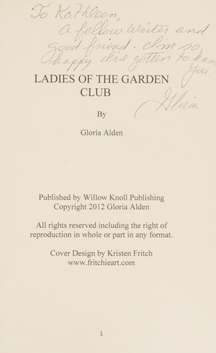 Ladies Of The Garden Club A Catherine Jewell Mystery
