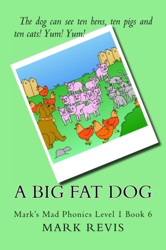 A Big Fat Dog Mark's Mad Phonics Level 1 Book 6