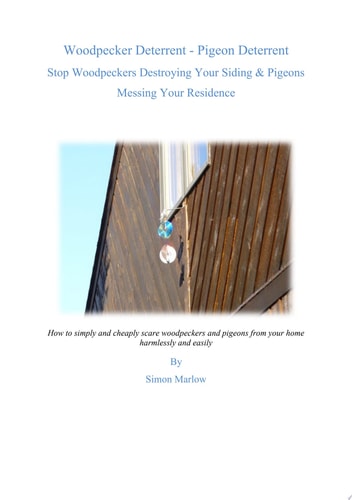 Woodpecker Deterrent - Pigeon Deterrent Stop Woodpeckers Destroying Your Siding & Pigeons Messing Your Residence