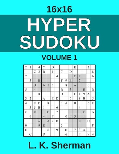16x16 Hyper Sudoku Volume 1