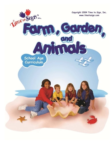 School Age Curriculum Farm, Garden and Animals