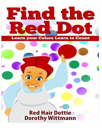 Find the Red Dot, Learn Your Colors, Learn To Count Bonus Book Educational Children Toys