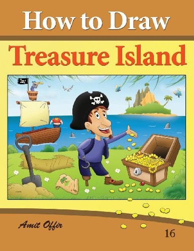How to Draw Treasure Island Drawing Books for Beginners