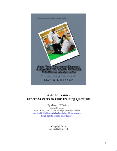 Ask The Trainer-Expert Answers to Your Training Questions
