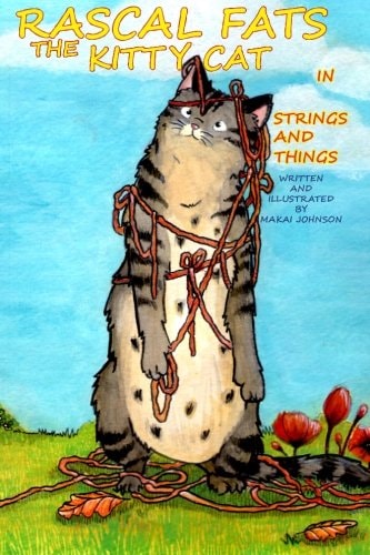 Rascal Fats the Kitty Cat In Strings and Things