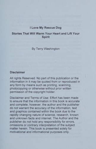 I Love My Rescue Dog Stories That Will Warm Your Heart and Lift Your Spirit