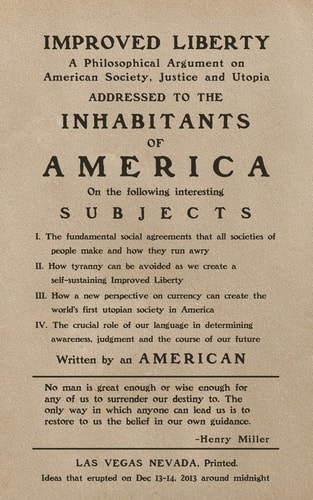 Improved Liberty A Philosophical Argument on American Society, Justice and Utopia