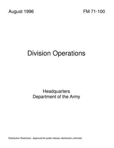 Division Operations