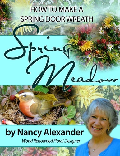 Spring Meadow How to Make a Spring Door Wreath