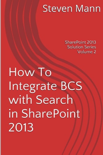 How To Integrate BCS with Search in SharePoint 2013
