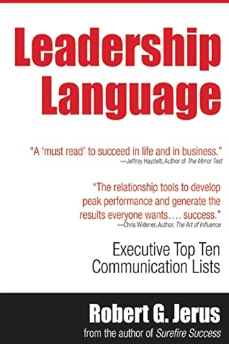 Leadership Language Executive Top Ten Lists for Communication Success