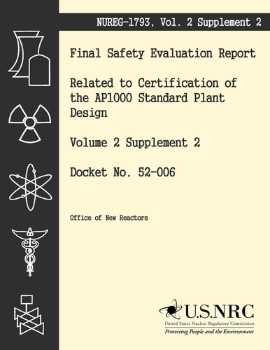 Final Safety Evaluation Report Related to Certification of the AP1000 Standard Plant Design Volume 2 Supplement 2