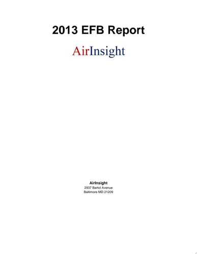 2013 EFB Report