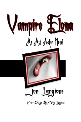 Vampire Elona An Avi Asher Novel
