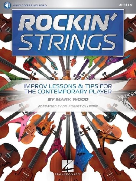 Rockin Strings: Violin - Improv Lessons & Tips for the Contemporary Player Book/Online Audio
