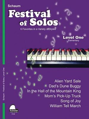 Festival of Solos: Level 1 Elementary Level