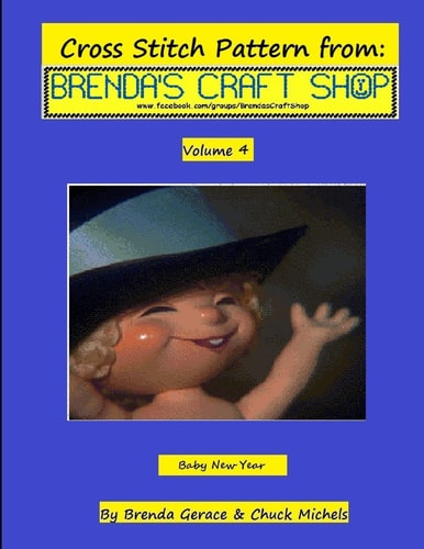 Baby New Year Cross Stitch Pattern from Brenda's Craft Shop