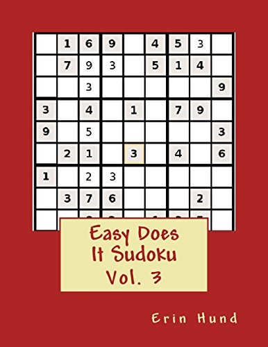 Easy Does It Sudoku Vol. 3