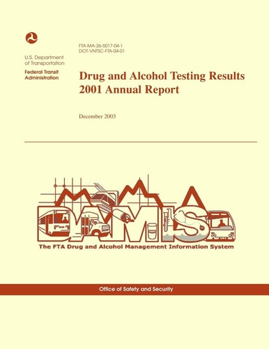 Drug and Alcohol Testing Results 2001 Annual Report