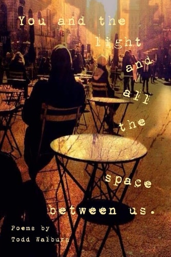 You And The Light And All The Space Between Us Poems by Todd Walburn