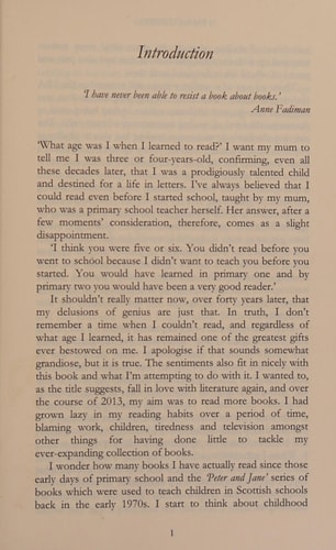 Read All about It My Year of Falling in Love with Literature Again