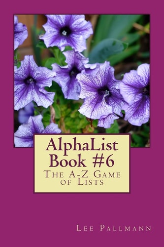 AlphaList Book #6 The A-Z Game of Lists