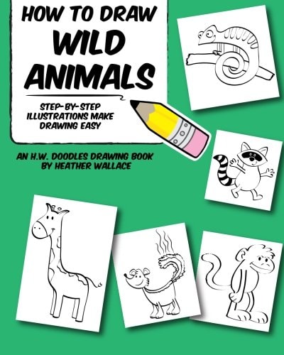 How to Draw Wild Animals Step-By-Step Illustrations Make Drawing Easy