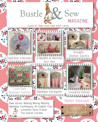 Bustle & Sew Magazine February 2014 Issue 37