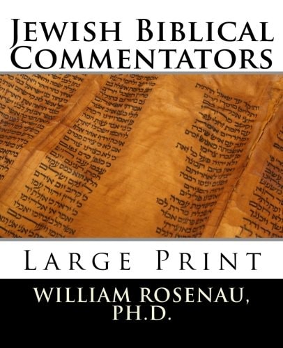 Jewish Biblical Commentators Large Print