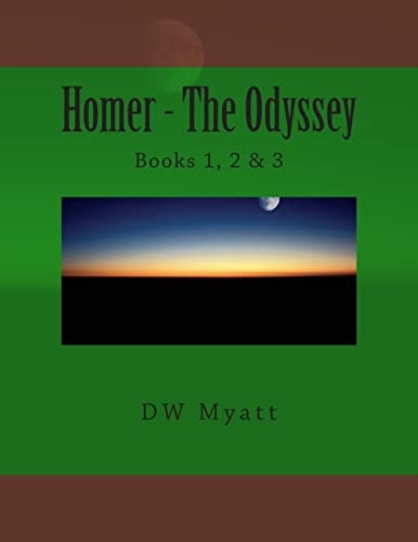 Homer - the Odyssey Books 1, 2 And 3