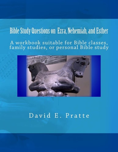 Bible Study Questions on Ezra, Nehemiah, and Esther A Workbook Suitable for Bible Classes, Family Studies, Or Personal Bible Study