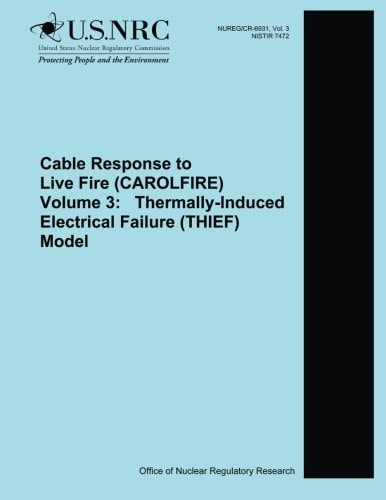 Cable Response to Live Fire (CAROLFIRE) Volume 3 Thermally-Induced Electrical Failure (THIEF) Model