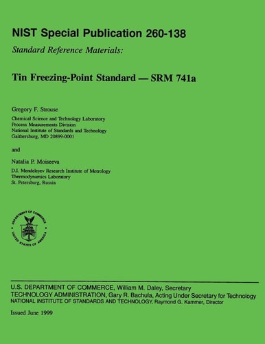 Tin Freezing-Point Standard - SRM 741a