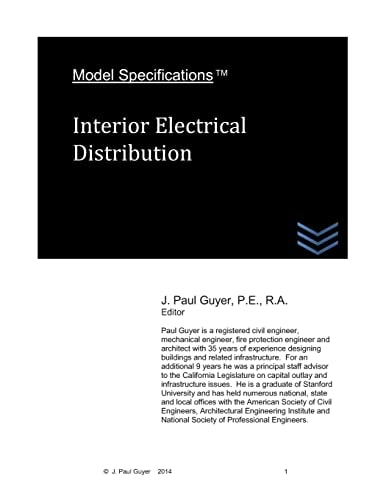 Model Specifications Interior Electrical Distribution