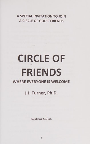 Circle Of Friends Where Everyone Is Welcome