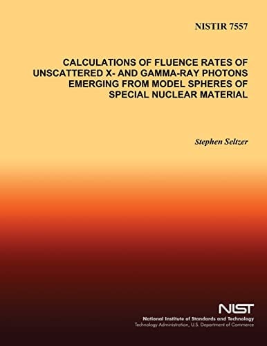 Calculations of Fluence Rates of Unscattered X- and Gamma-Ray Photons Emerging From Model Spheres of Special Nuclear Material