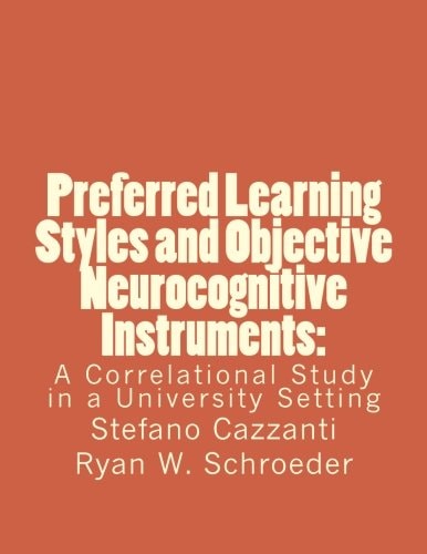 Preferred Learning Styles and Objective Neurocognitive Instruments A Correlational Study in a University Setting