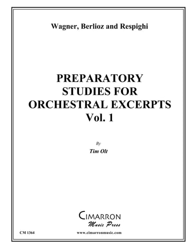 Preparatory Studies for Orchestral Excerpts, Vol. 1 For Tuba