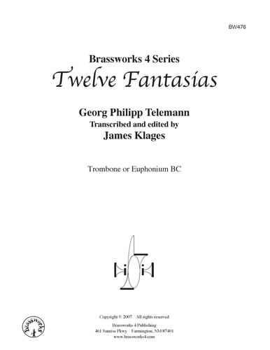 Twelve Fantasias For Euphonium