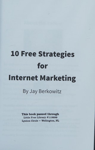 10 Free Strategies for Internet Marketing