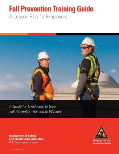 Fall Prevention Training Guide A Lesson Plan for Employers