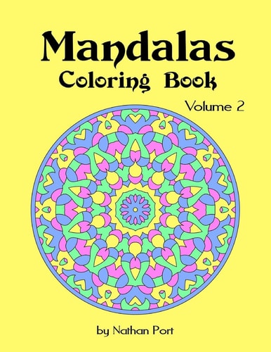 Mandalas Coloring Book